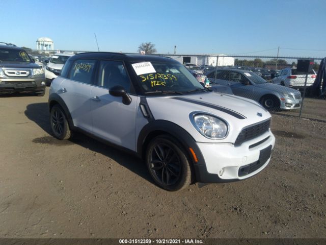 MINI COOPER S COUNTRYMAN 2013 wmwzc3c53dwp23817