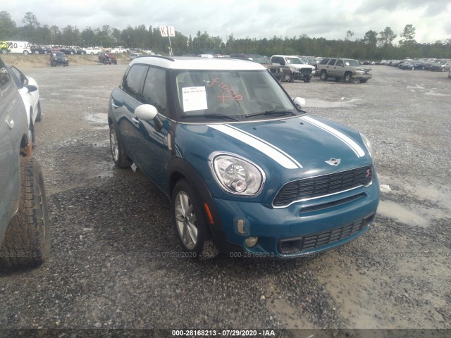 MINI COOPER COUNTRYMAN 2011 wmwzc3c54bwh98221