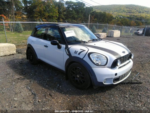 MINI COOPER COUNTRYMAN 2012 wmwzc3c54cwm26859