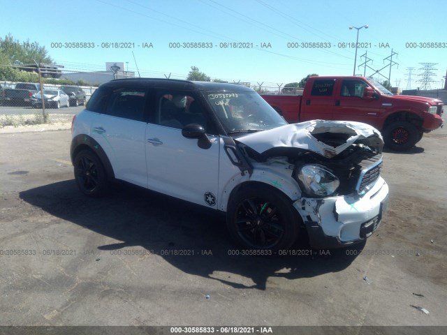 MINI COOPER COUNTRYMAN 2013 wmwzc3c54dwp20814