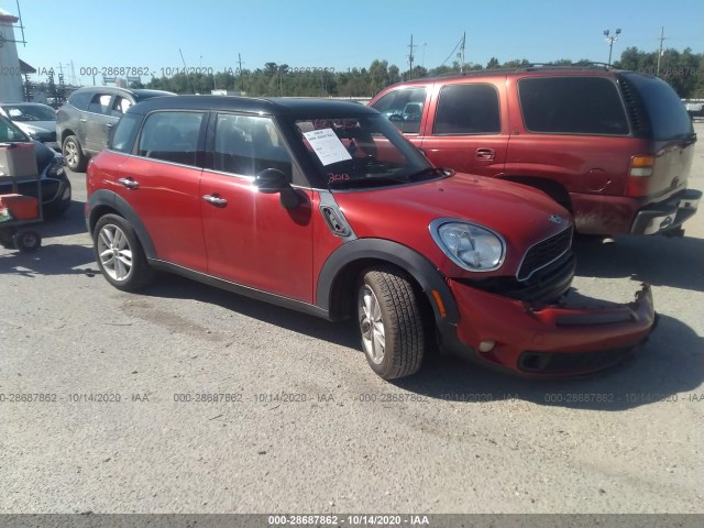 MINI COOPER COUNTRYMAN 2013 wmwzc3c54dwp21140