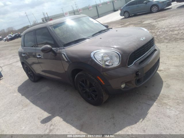 MINI COOPER COUNTRYMAN 2013 wmwzc3c54dwp22479