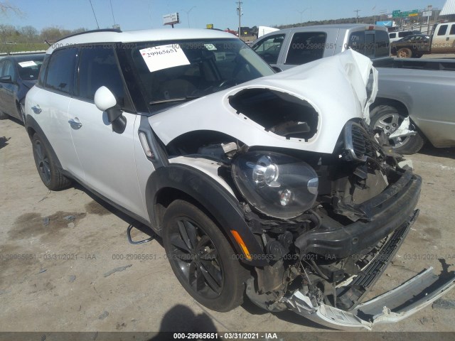 MINI COOPER COUNTRYMAN 2012 wmwzc3c55cwl82841