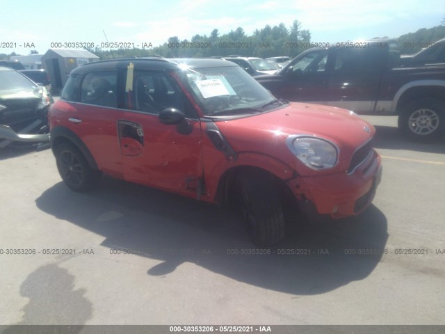 MINI COOPER COUNTRYMAN 2012 wmwzc3c55cwl83486