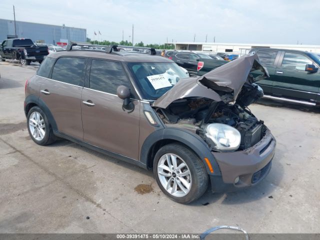 MINI COOPER S COUNTRYMAN 2012 wmwzc3c55cwl85304