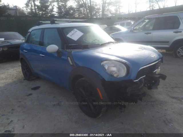 MINI COOPER COUNTRYMAN 2012 wmwzc3c55cwm27373