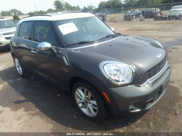 MINI COOPER COUNTRYMAN 2013 wmwzc3c55dwm28346