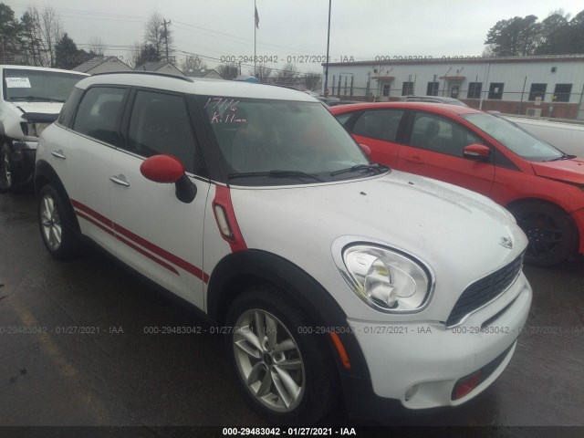 MINI COOPER COUNTRYMAN 2013 wmwzc3c55dwp24841