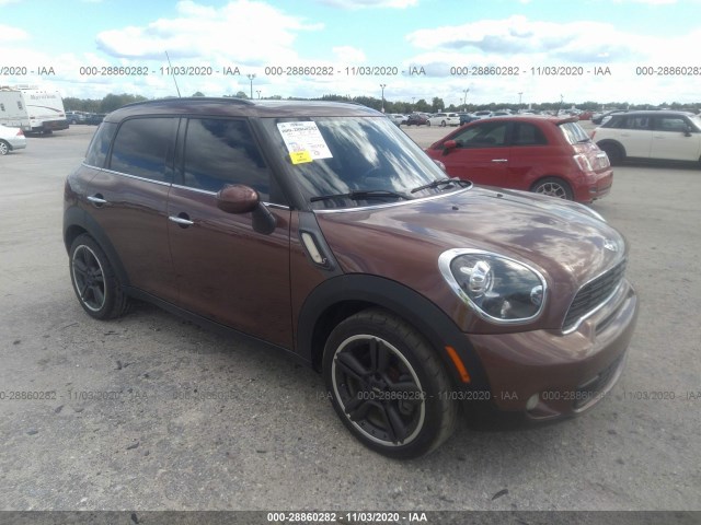 MINI COOPER COUNTRYMAN 2013 wmwzc3c55dwp51179