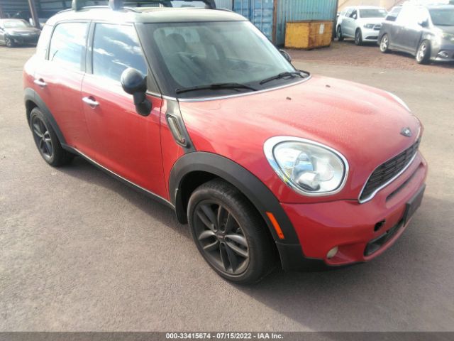 MINI COOPER COUNTRYMAN 2014 wmwzc3c55ewt00934