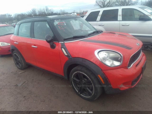 MINI COOPER COUNTRYMAN 2011 wmwzc3c56bwh97538