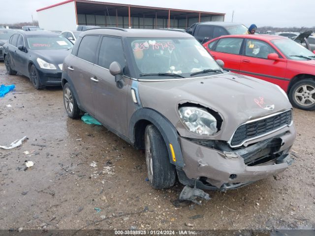 MINI COOPER S COUNTRYMAN 2011 wmwzc3c56bwl79770