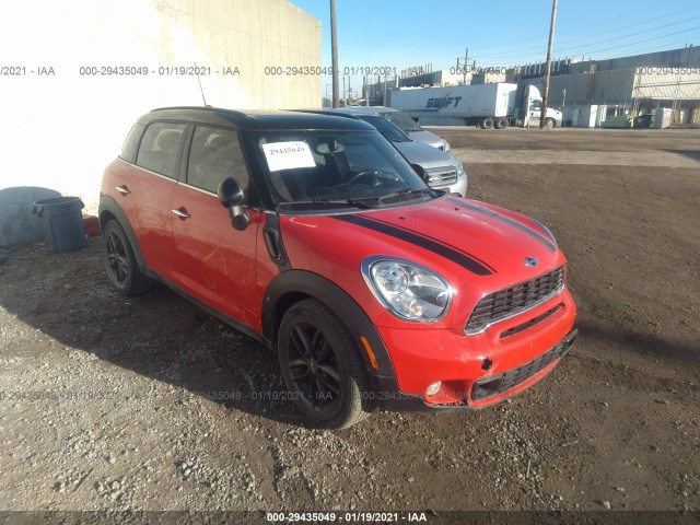 MINI COOPER COUNTRYMAN 2011 wmwzc3c56bwl80627