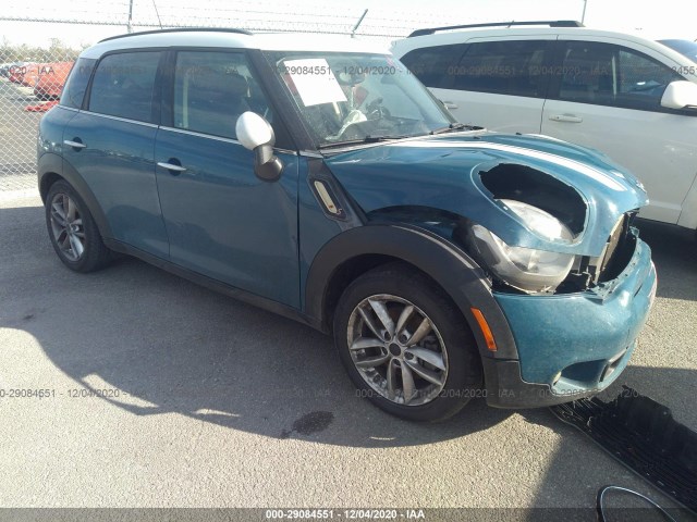 MINI COOPER COUNTRYMAN 2012 wmwzc3c56cwl82427