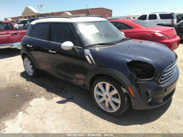 MINI COOPER COUNTRYMAN 2012 wmwzc3c56cwl83500