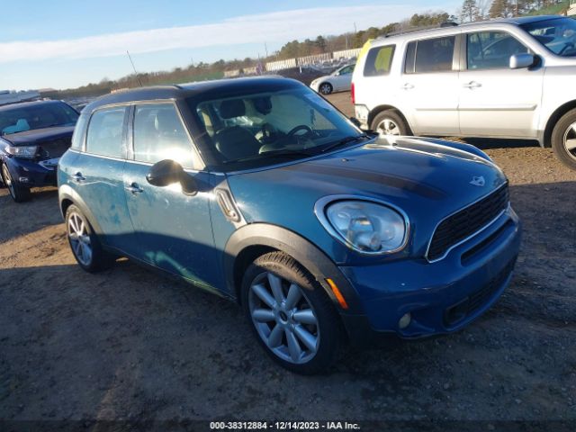 MINI COOPER S COUNTRYMAN 2012 wmwzc3c56cwl83674