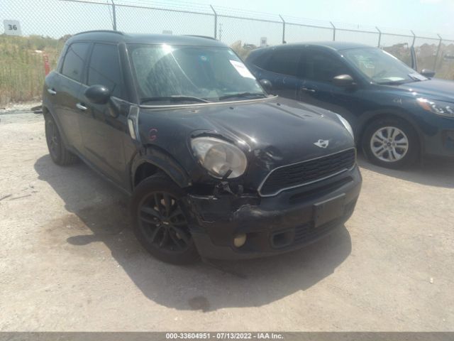 MINI COOPER COUNTRYMAN 2012 wmwzc3c56cwl84808