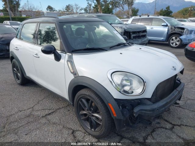 MINI COOPER S COUNTRYMAN 2012 wmwzc3c56cwl87630