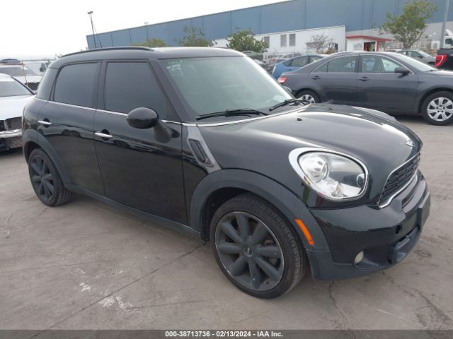 MINI COOPER S COUNTRYMAN 2012 wmwzc3c56cwm26720