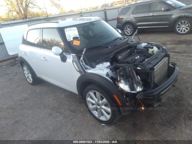 MINI COOPER COUNTRYMAN 2013 wmwzc3c56dwp21172