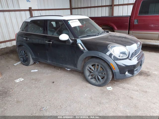 MINI COUNTRYMAN 2013 wmwzc3c56dwp21253