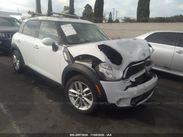 MINI COOPER COUNTRYMAN 2013 wmwzc3c56dwp21740