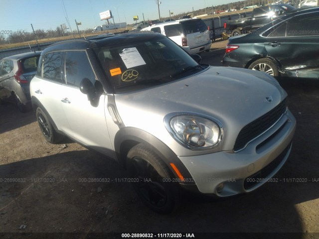 MINI COOPER COUNTRYMAN 2013 wmwzc3c56dwp22127