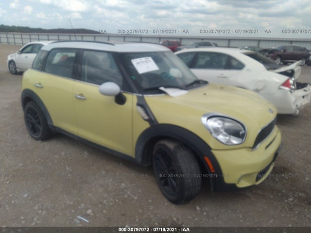 MINI COOPER COUNTRYMAN 2012 wmwzc3c57cwl82145