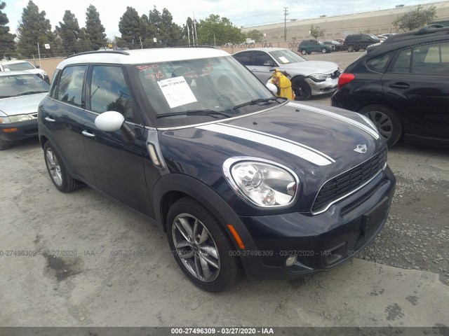 MINI COOPER COUNTRYMAN 2012 wmwzc3c57cwl82470