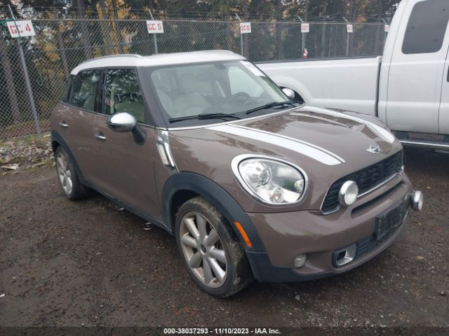 MINI COOPER COUNTRYMAN 2012 wmwzc3c57cwl84154