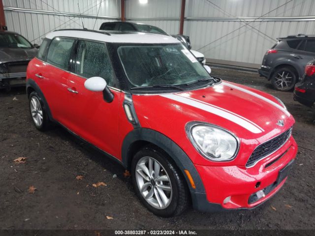 MINI COOPER S COUNTRYMAN 2012 wmwzc3c57cwl87040