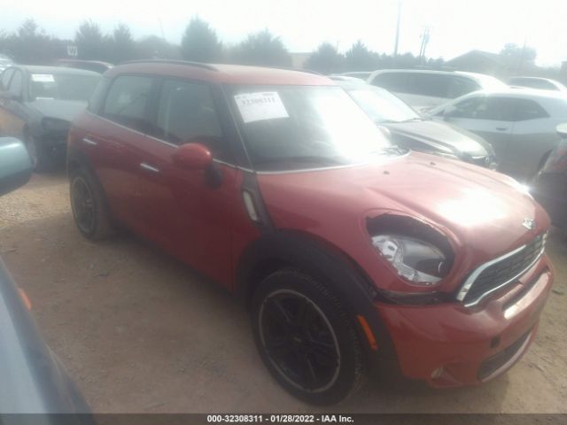 MINI COOPER COUNTRYMAN 2013 wmwzc3c57dwp20564