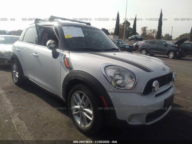 MINI COOPER COUNTRYMAN 2011 wmwzc3c58bwm25549