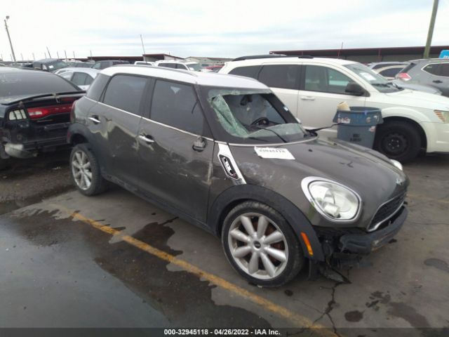 MINI COOPER COUNTRYMAN 2012 wmwzc3c58cwl82896