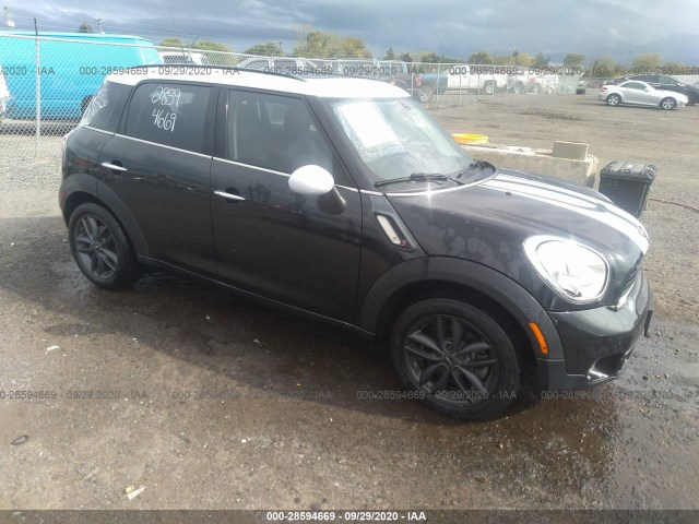 MINI COOPER COUNTRYMAN 2012 wmwzc3c58cwl85233