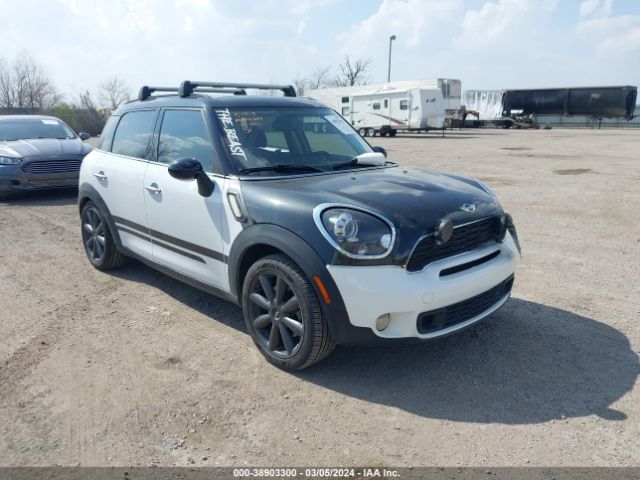 MINI COOPER S COUNTRYMAN 2012 wmwzc3c58cwl86687