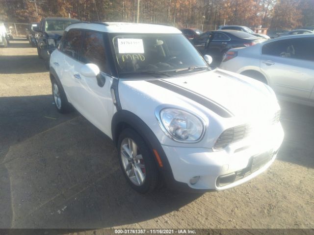 MINI COOPER COUNTRYMAN 2012 wmwzc3c58cwl87659