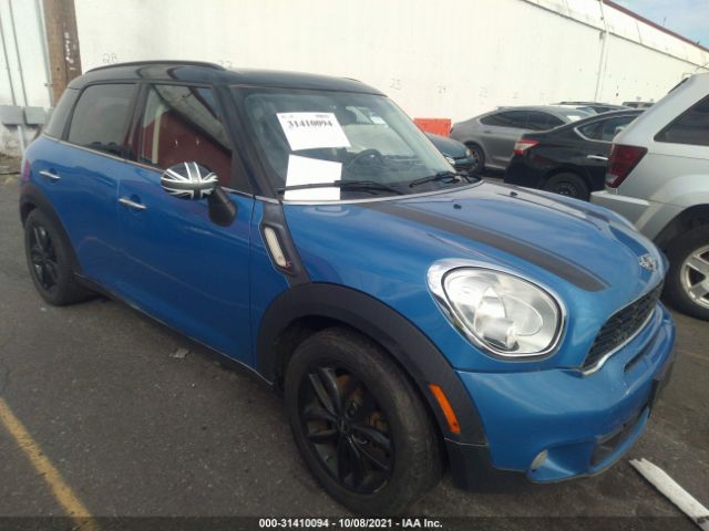 MINI COOPER COUNTRYMAN 2012 wmwzc3c58cwl88052