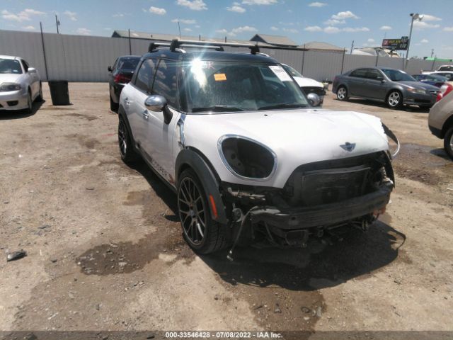 MINI COOPER COUNTRYMAN 2012 wmwzc3c58cwm26217