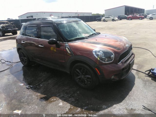 MINI COOPER COUNTRYMAN 2013 wmwzc3c58dwp51502