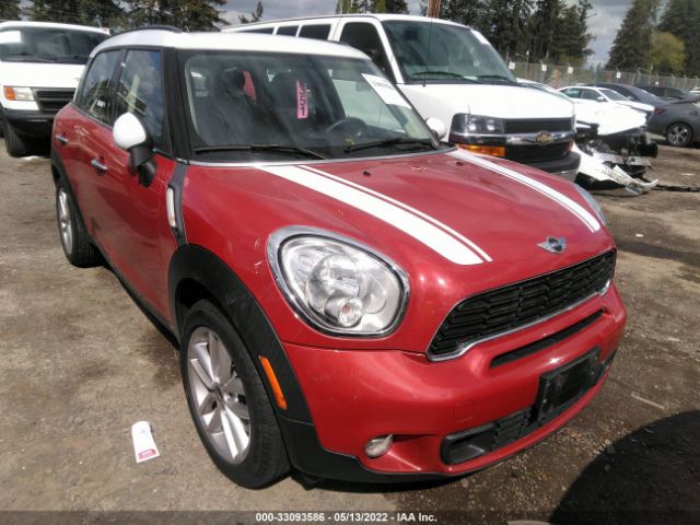 MINI COOPER COUNTRYMAN 2014 wmwzc3c58ewp27380