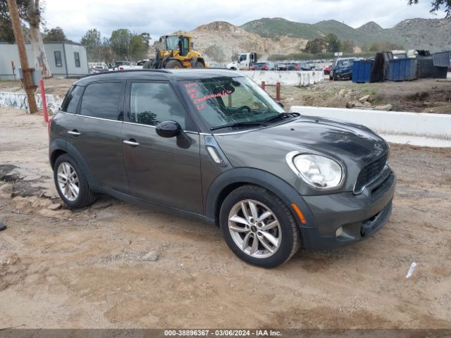 MINI COOPER S COUNTRYMAN 2011 wmwzc3c59bwl80203