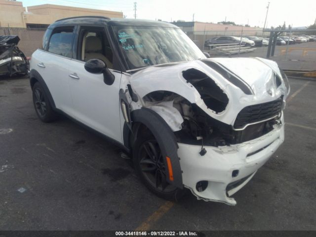 MINI COOPER COUNTRYMAN 2012 wmwzc3c59cwl84009