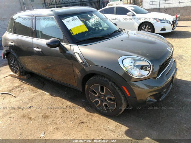 MINI COOPER COUNTRYMAN 2012 wmwzc3c59cwl84530