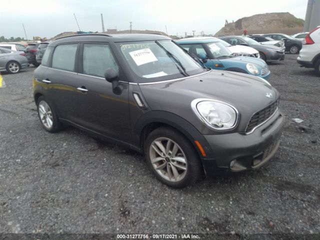 MINI COOPER COUNTRYMAN 2012 wmwzc3c59cwl86231