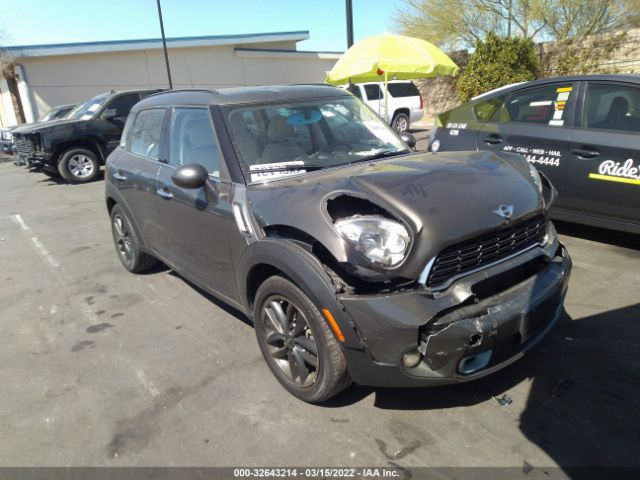 MINI COOPER COUNTRYMAN 2012 wmwzc3c59cwl86987