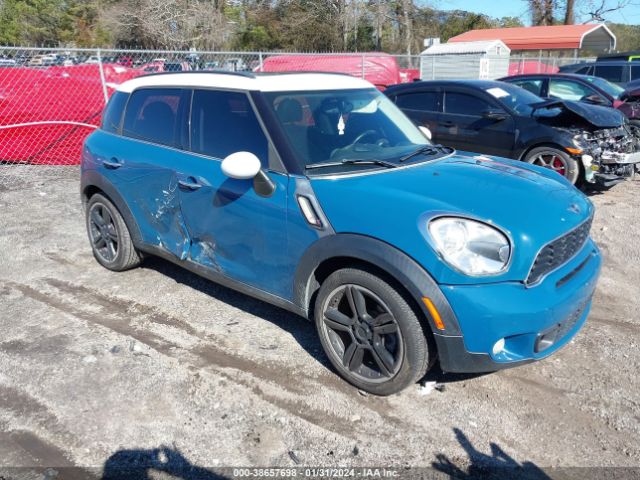 MINI COOPER S COUNTRYMAN 2012 wmwzc3c59cwm27148