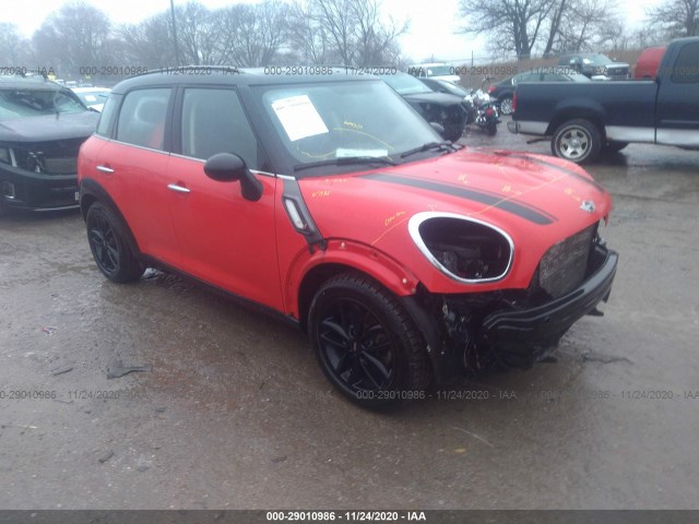 MINI COOPER COUNTRYMAN 2012 wmwzc3c59cwm27814