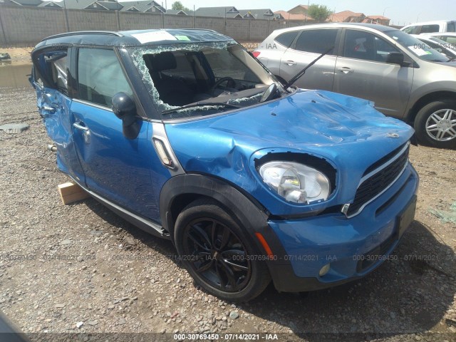 MINI COOPER COUNTRYMAN 2014 wmwzc3c59ewp26187