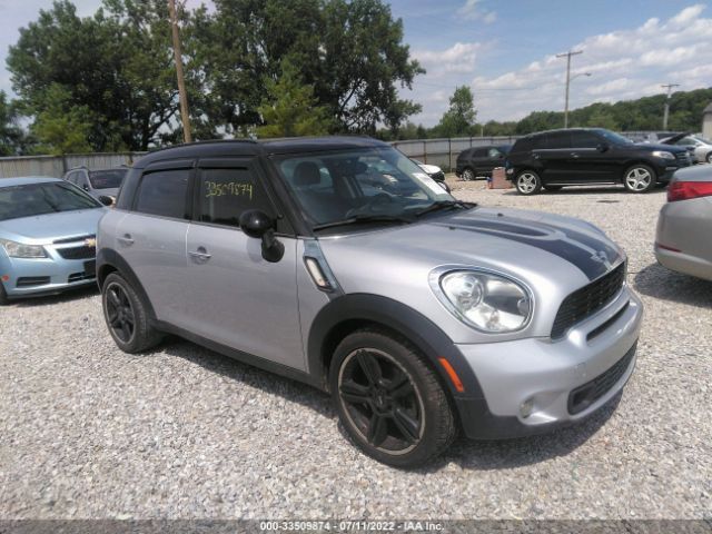 MINI COOPER COUNTRYMAN 2011 wmwzc3c5xbwh98322